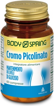 BODY SPRING CROMO PICOLINATO 60 COMPRESSE - Gruppofarmastore.it