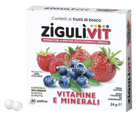 ZIGULI VIT FRUTTIBOSCO 40 CONFETTI - Gruppofarmastore.it
