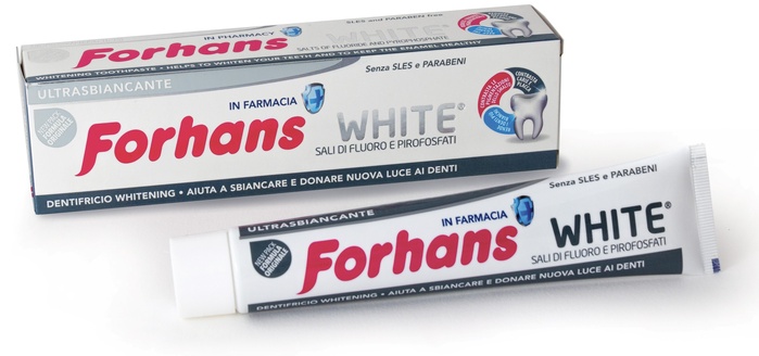 FORHANS SP WHITE DENTIF 75ML - Gruppofarmastore.it
