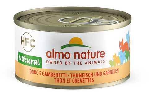 ALMO NATURE CAT TONNO GAMBERI 70 G - Gruppofarmastore.it