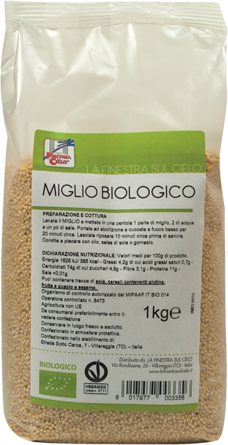 FSC MIGLIO DECORTICATO BIO 1 KG - Gruppofarmastore.it