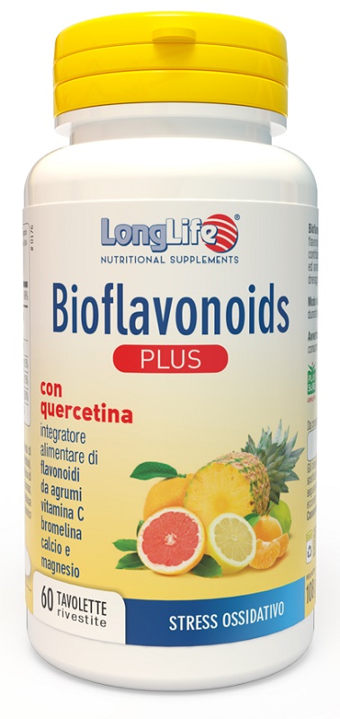 LONGLIFE BIOFLAVONOIDS PLUS 60 TAVOLETTE RIVESTITE - Gruppofarmastore.it