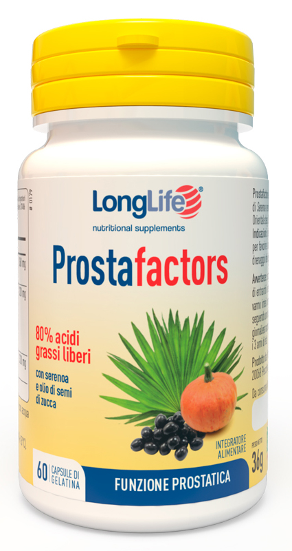 LONGLIFE PROSTAFACTORS 60 CAPSULE - Gruppofarmastore.it