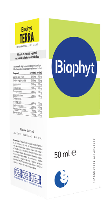 BIOPHYT TERRA 50 ML SOLUZIONE IDROALCOLICA - Gruppofarmastore.it