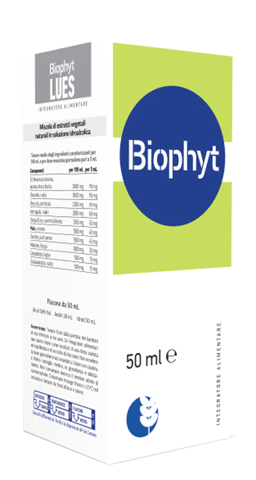 BIOPHYT LUES 50 ML SOLUZIONE IDROALCOLICA - Gruppofarmastore.it