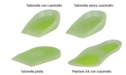 PLANTARE 3/4 CON CUSCINETTO E SCARICO METATARSALE PER SCARPE DAL NUMERO 41 AL NUMERO 42. I PLANTARI IN SILICONE SONO CONSIGLIATI PER METATARSALGIE E SPERONE CALCANEALE - Gruppofarmastore.it