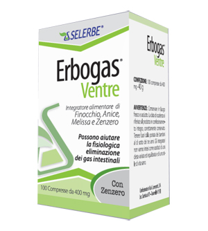 ERBOGAS VENTRE 100 COMPRESSE - Gruppofarmastore.it