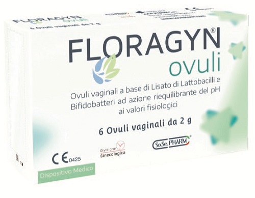 OVULI VAGINALI A BASE DI LATTOBACILLI LISATI FLORAGYN OVULI 2 G 6 PEZZI - Gruppofarmastore.it