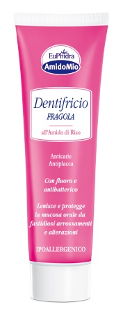 EUPHIDRA AMIDOMIO DENTIFRICIO FRAGOLA 50 ML - Gruppofarmastore.it