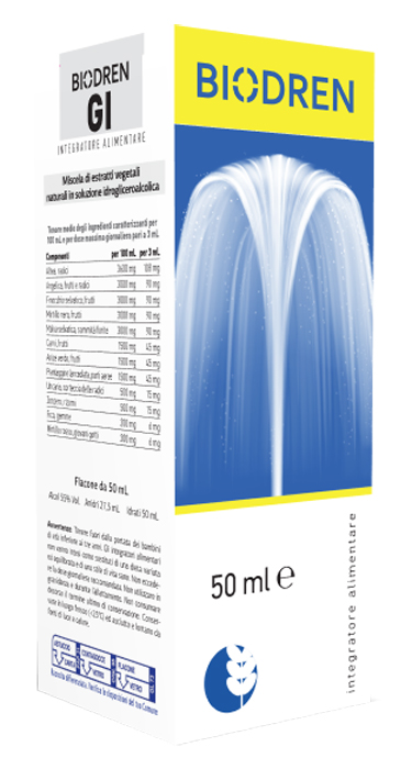 BIODREN GI SOLUZIONE IDROALCOLICA 50 ML - Gruppofarmastore.it