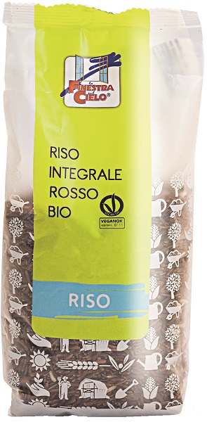 RISO INTEGRALE ROSSO SELVATICO BIO 500 G - Gruppofarmastore.it