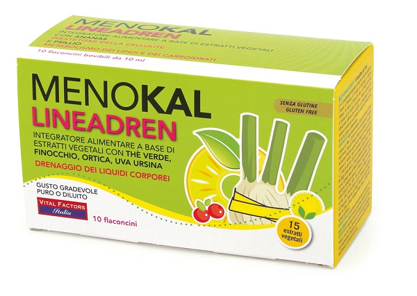 MENOKAL LINEADREN 10 FLACONCINI 10 ML - Gruppofarmastore.it