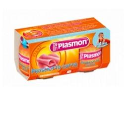 PLASMON OMOGENEIZZATO PROSCIUTTO COTTO 120 G X 2 PEZZI - Gruppofarmastore.it