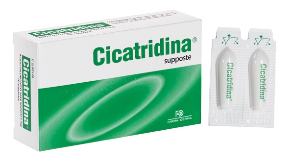 CICATRIDINA SUPPOSTE 10 PEZZI - Gruppofarmastore.it