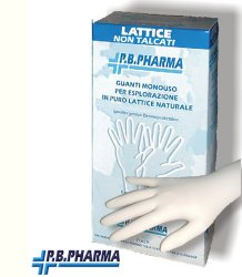 GUANTO LATTICE NON TALCATO PICCOLO 100 PEZZI - Gruppofarmastore.it
