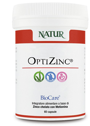 OPTIZINC 60 CAPSULE VEGETALI 379 MG - Gruppofarmastore.it