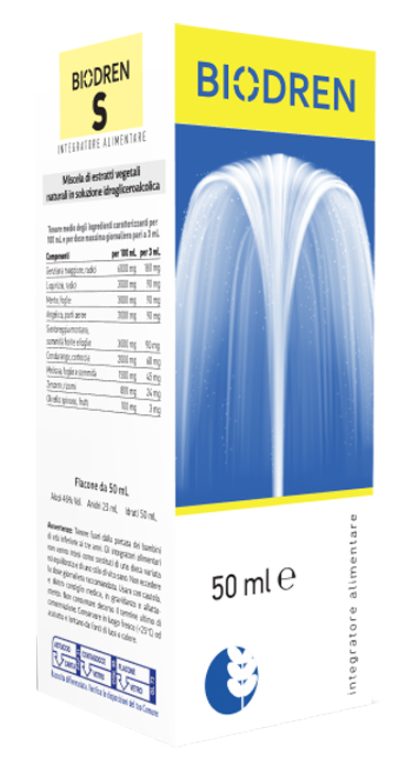 BIODREN S SOLUZIONE IDROALCOLICA 50 ML - Gruppofarmastore.it