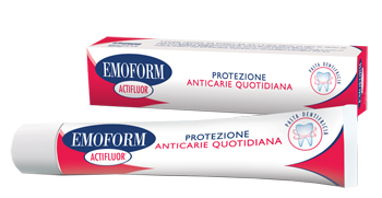 EMOFORM ACTIFLUOR DENTIFRICIO 75 ML - Gruppofarmastore.it