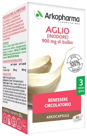 ARKO CAPSULE AGLIO 45 CAPSULE - Gruppofarmastore.it