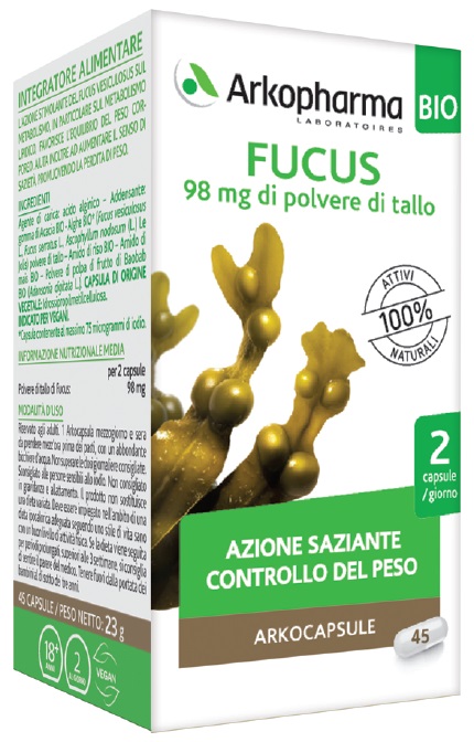 ARKO CAPSULE FUCUS BIO 45 CAPSULE - Gruppofarmastore.it