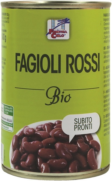 FAGIOLI ROSSI PRONTI BIO 400 G - Gruppofarmastore.it