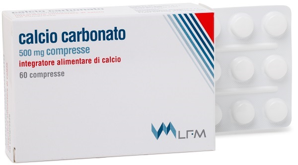 CALCIO CARBONATO 60 COMPRESSE - Gruppofarmastore.it