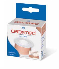 CEROTTO IN ROCCHETTO CEROXMED AERATO IN TESSUTO ROSA 500X2,50 CM 1 PEZZO - Gruppofarmastore.it