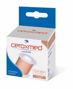 CEROTTO IN ROCCHETTO CEROXMED AERATO IN TESSUTO ROSA 500X5 CM 1 PEZZO - Gruppofarmastore.it