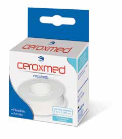 CEROTTO IN ROCCHETTO CEROXMED AERATO IN TESSUTO BIANCO 500X1,25 CM 1 PEZZO - Gruppofarmastore.it