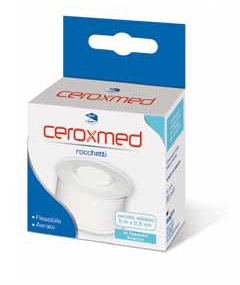 CEROTTO IN ROCCHETTO CEROXMED AERATO IN TESSUTO BIANCO 500X2,50 CM 1 PEZZO - Gruppofarmastore.it
