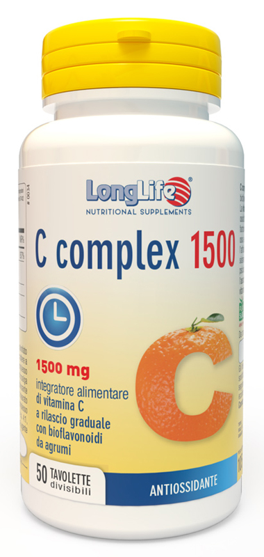 LONGLIFE C COMPLEX 1500 T/R 50 TAVOLETTE DIVISIBILI - Gruppofarmastore.it
