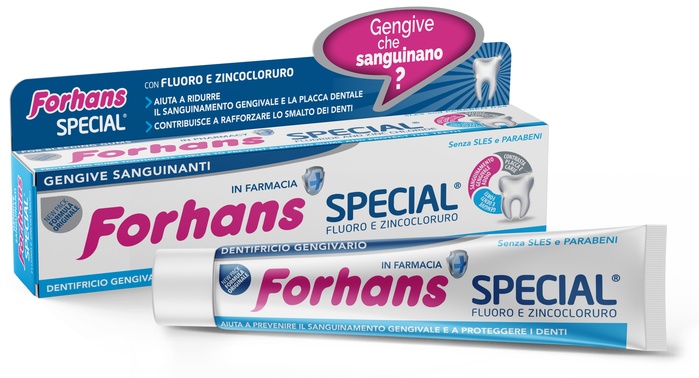 FORHANS DENTIFRICIO SPECIAL 75 ML - Gruppofarmastore.it