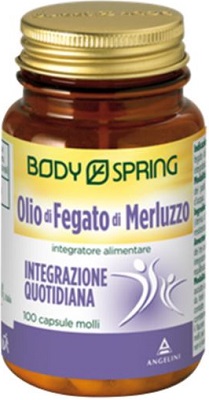 BODY SPRING OLIO MERLUZZO 100 CAPSULE - Gruppofarmastore.it