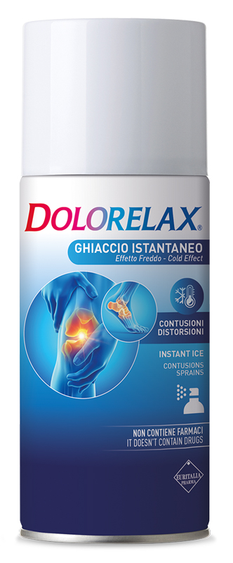DOLORELAX ICE GHIACCIO ISTANTANEO SPRAY BOMBOLETTA CAPIENZA 150 ML - Gruppofarmastore.it