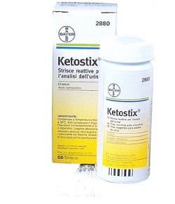 STRISCE MISURAZIONE CHETONURIA KETOSTIX 50 PEZZI - Gruppofarmastore.it