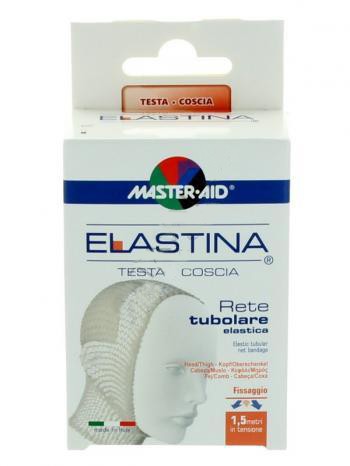RETE TUBOLARE ELASTICA IPOALLERGENICA MASTER-AID ELASTINA TESTA/COSCIA 1,5 MT IN TENSIONE CALIBRO 6 CM - Gruppofarmastore.it