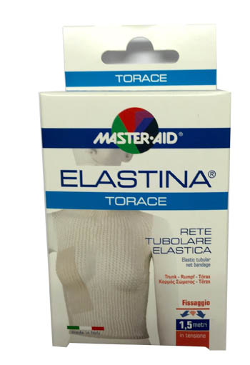 RETE TUBOLARE ELASTICA IPOALLERGENICA MASTER-AID ELASTINA TORACE 5 MT IN TENSIONE CALIBRO 8 CM - Gruppofarmastore.it