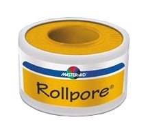 CEROTTO IN ROCCHETTO MASTER-AID ROLLPORE TESSUTO NON TESSUTO 5X1,25 - Gruppofarmastore.it