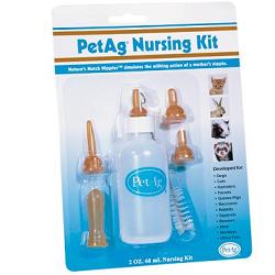 NURSING KIT BIBERON DA 60ML PER ANIMALI + TETTARELLE VARIE MISURE + SCOVOLINO PER PULIZIA - Gruppofarmastore.it
