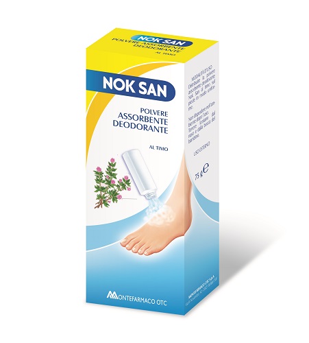 NOK SAN POLVERE ASSORBENTE DEODORANTE 75 G - Gruppofarmastore.it