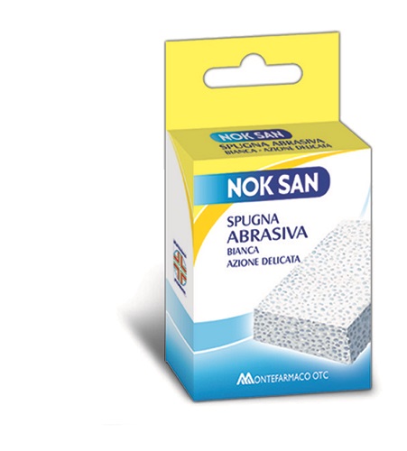 NOK SAN SPUGNA ABRASIVA BIANCA 1 PEZZO - Gruppofarmastore.it