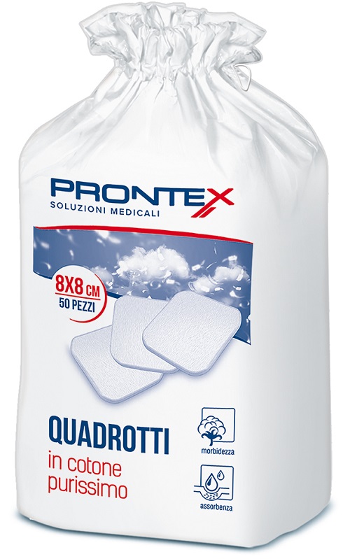 COTONE IDROFILO PRONTEX QUADROTTI - Gruppofarmastore.it