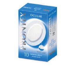 COMPRESSA PRONTEX OCULAR COMPRESSA ADESIVA OCULARE 10 PEZZI - Gruppofarmastore.it