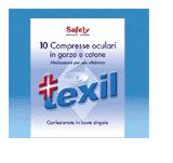 PRONTEX GARZA COMPRESSA OCULARE NON ADESIVA COTONE 10 PEZZI - Gruppofarmastore.it