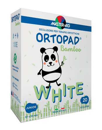 CEROTTO OCULARE PER ORTOTTICA ORTOPAD BIANCO REGULAR 20 PEZZI - Gruppofarmastore.it
