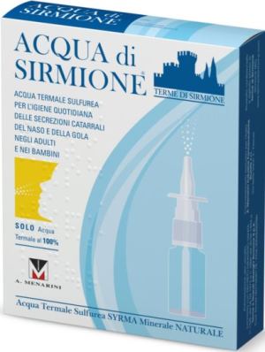 ACQUA SIRMIONE MINERALE NATURALE 6 FIALE 15 ML - Gruppofarmastore.it