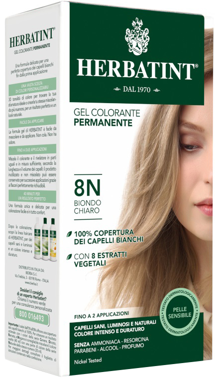 HERBATINT 8N BIONDO CHIARO 150 ML - Gruppofarmastore.it