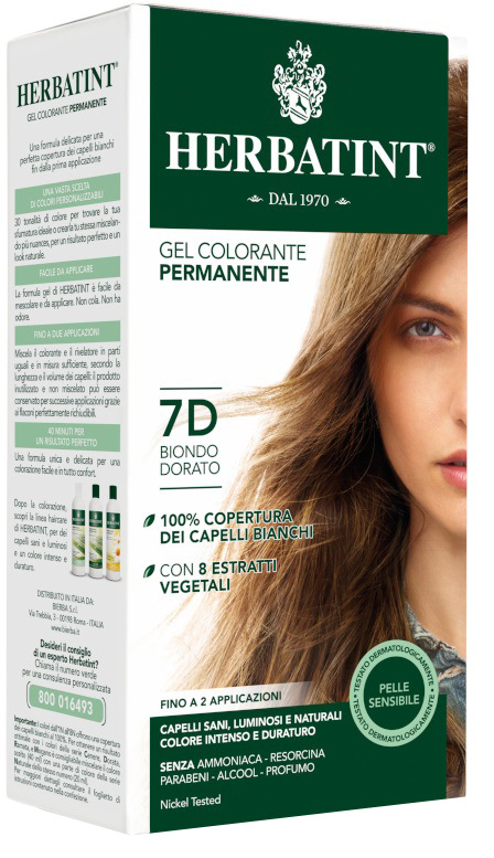 HERBATINT 7D BIONDO DORATO 150 ML - Gruppofarmastore.it
