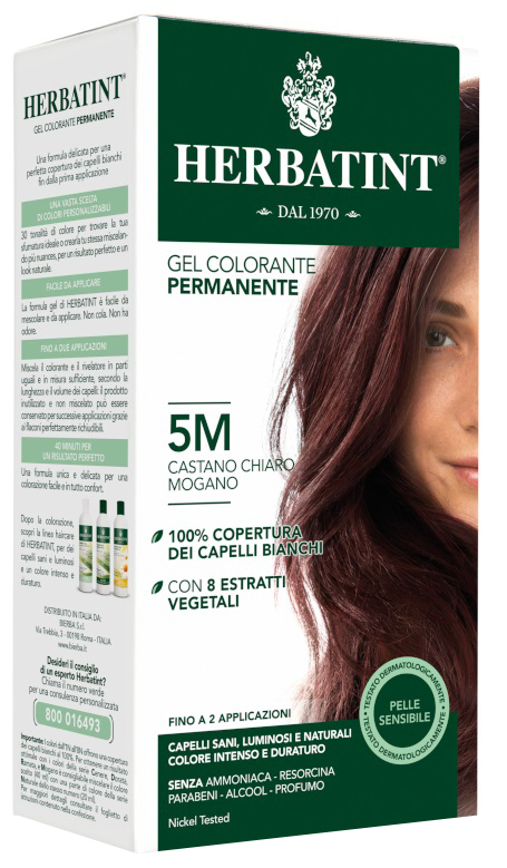 HERBATINT 5M CASTANO CHIARO MOGANO 150 ML - Gruppofarmastore.it