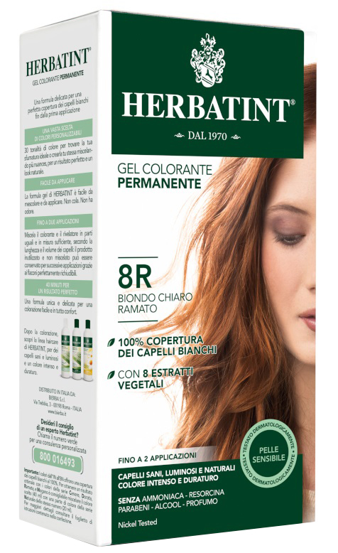 HERBATINT 8R BIONDO CHIARO RAMATO 150 ML - Gruppofarmastore.it